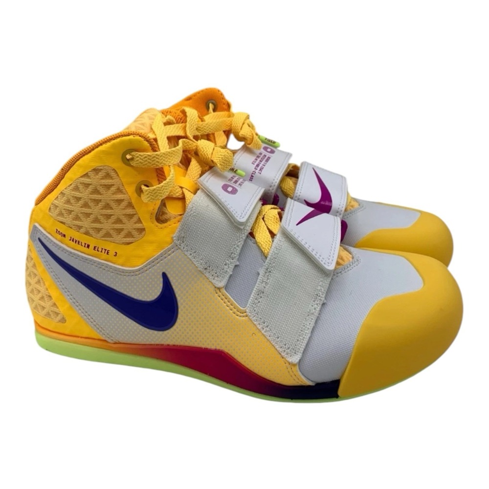 Nike Zoom Javelin Elite 3 Citron Pulse Track Field Spikes FZ9626 800 Size 12